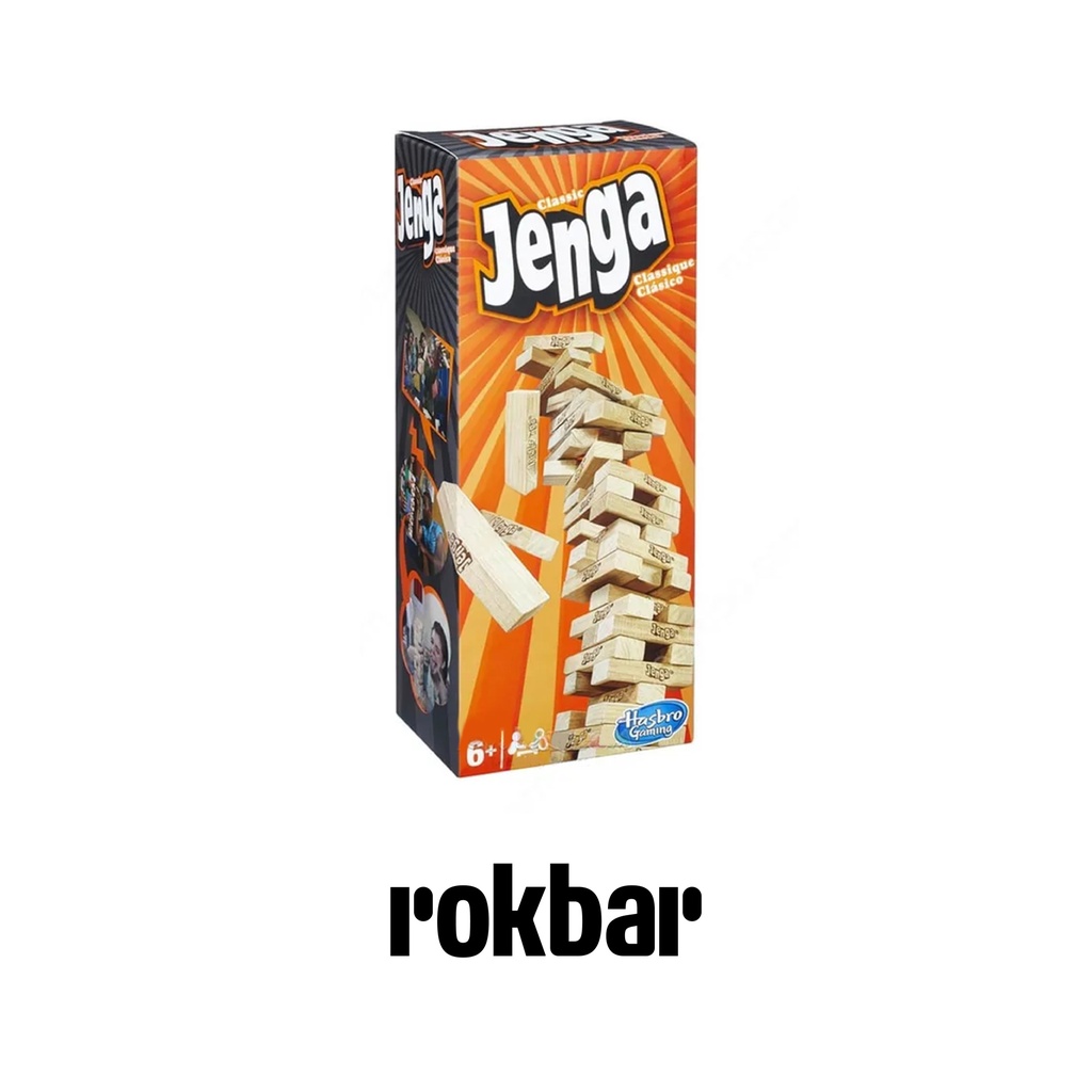 Hasbro Gaming Jenga Stacking Game