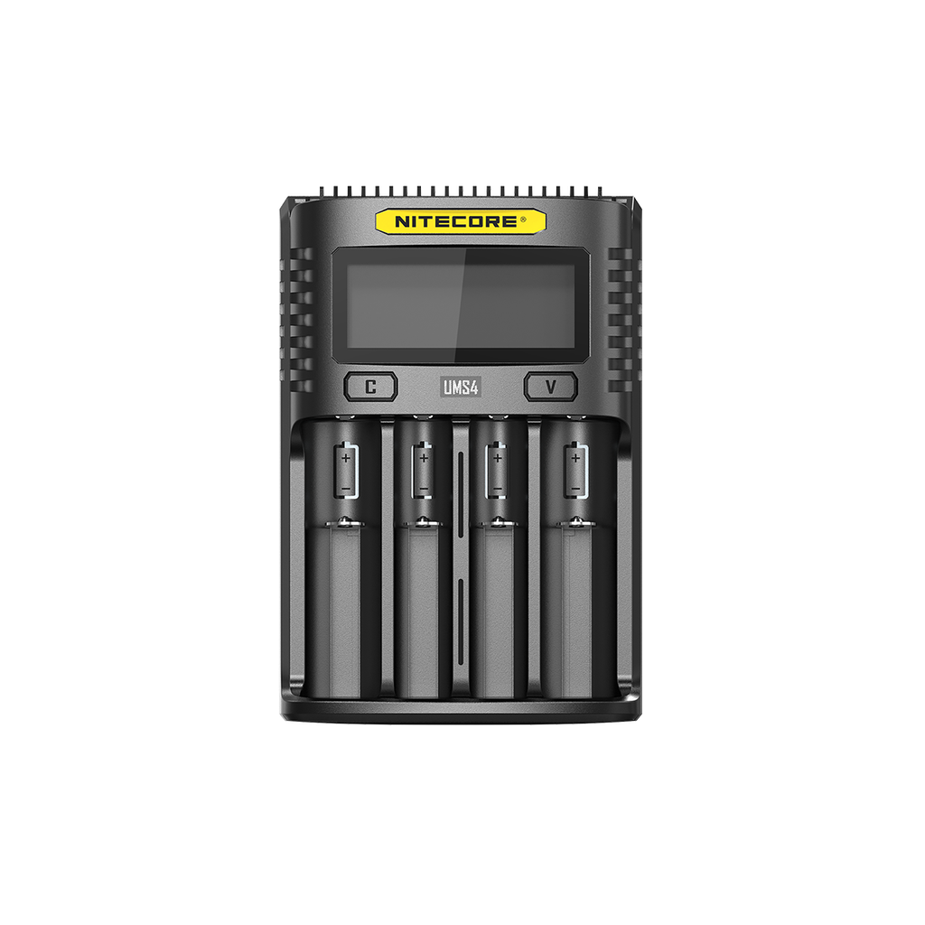 Nitecore UMS4 Intelligent USB Charger Baterai 4 Slot - Authentic
