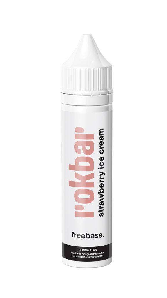 Liquid Freebase Strawberry Ice Cream 60ml 8mg