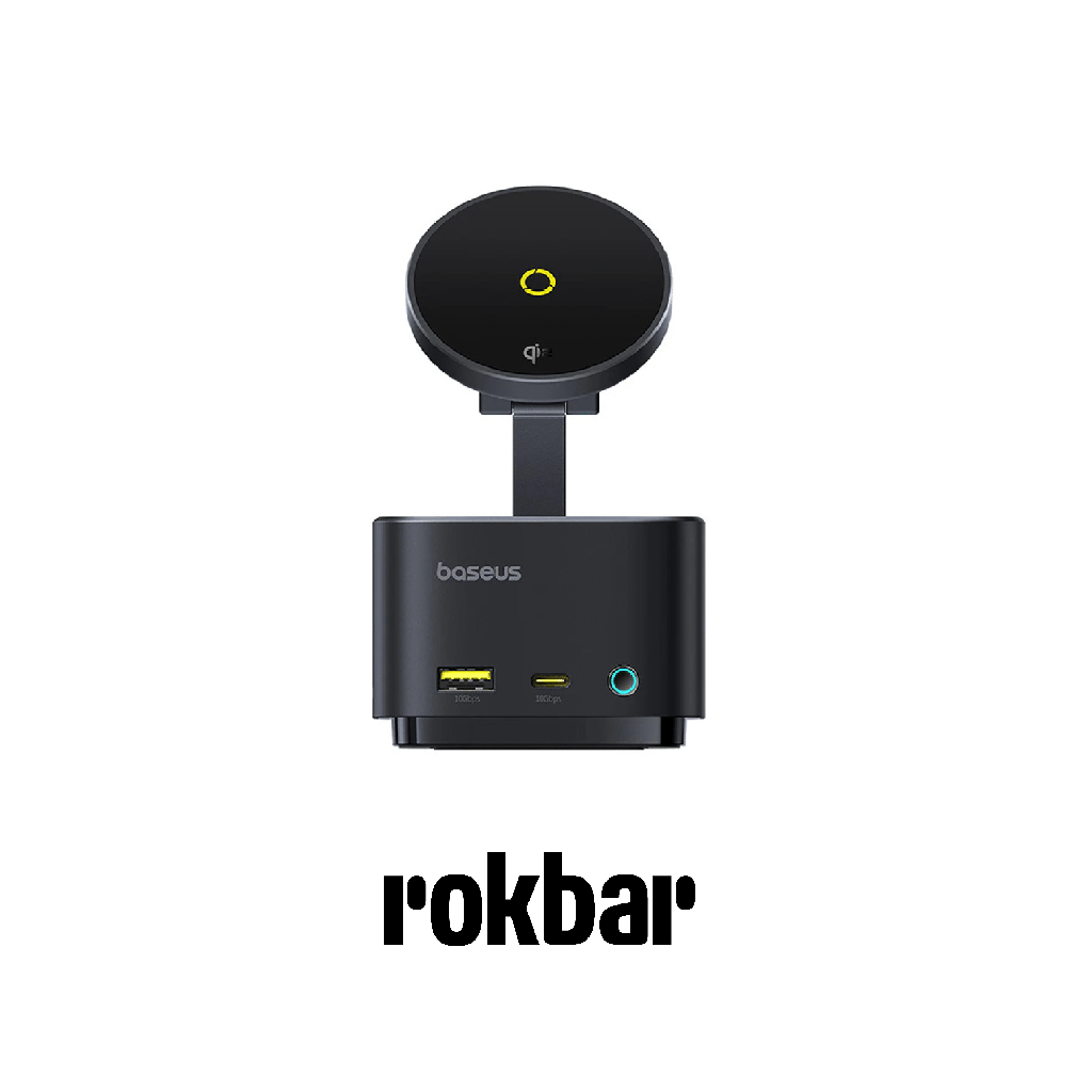 BASEUS MAGPRO Series II 7-in-1 HUB Magnetic Wireless Charging