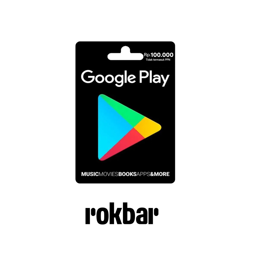 Google Play Voucher Rp 100.000